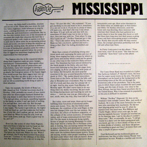 Mississippi Delta Blues Vol. 1