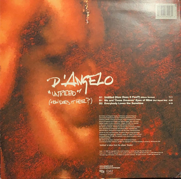 Release: Untitled (How Does It Feel?)-Vinyl-Europe-2000-12EM564-6482047