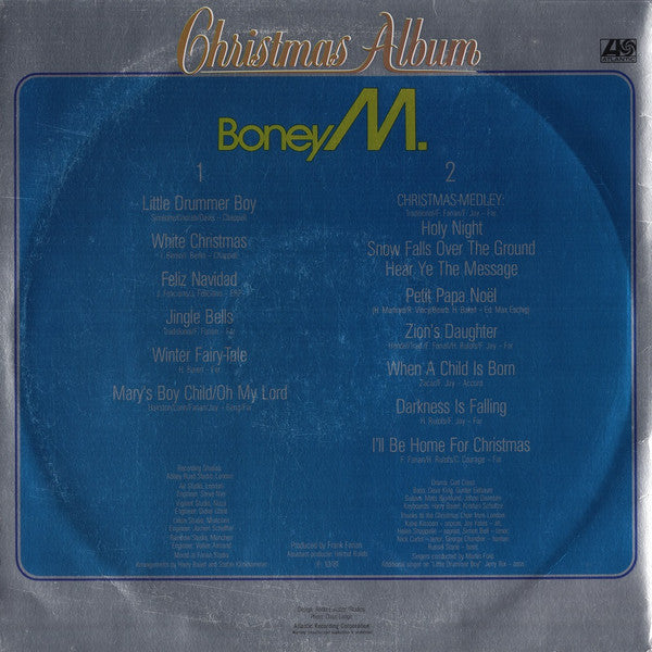 Master Release: Christmas Album by Boney M.