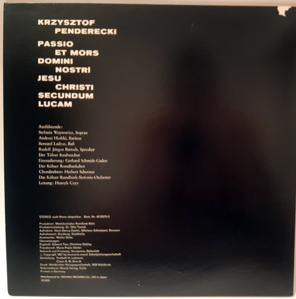 Passio Et Mors Domini Nostri Jesu Christi Secundum Lucam