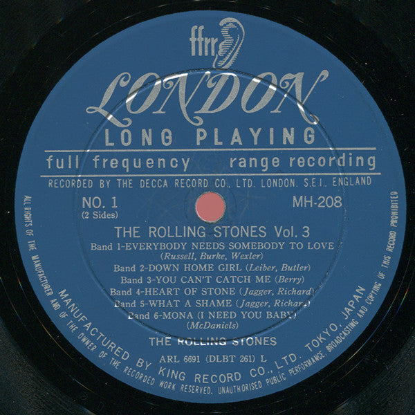 The Rolling Stones, Vol. 3 = ザ・ローリング・ストーンズ=第3集