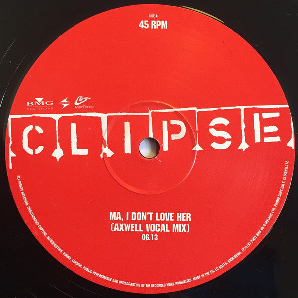 Release: Ma, I Don't Love Her-Vinyl-UK-2003-CLIPSWELL 12, CLIPSWELL 12, CLIPSWELL 12-6091062