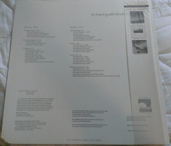 Release: An Evening With Windham Hill Live-Vinyl-Japan-1983-WHP-28003-5960296
