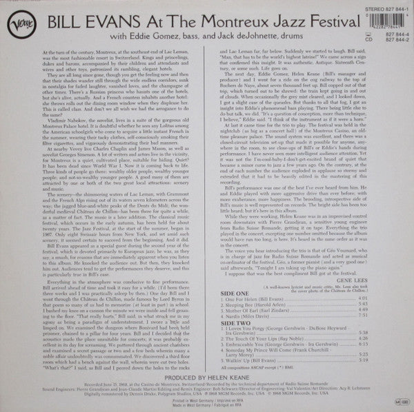 Release: At The Montreux Jazz Festival-Vinyl-Germany-None-827 844-1-1148043