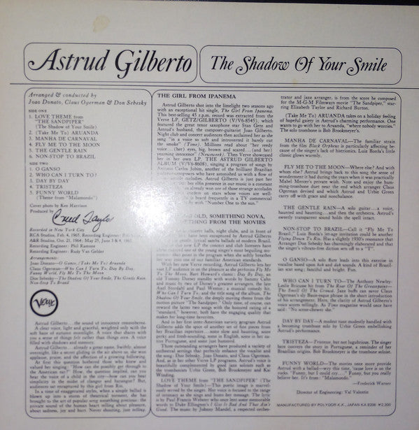 The Shadow Of Your Smile