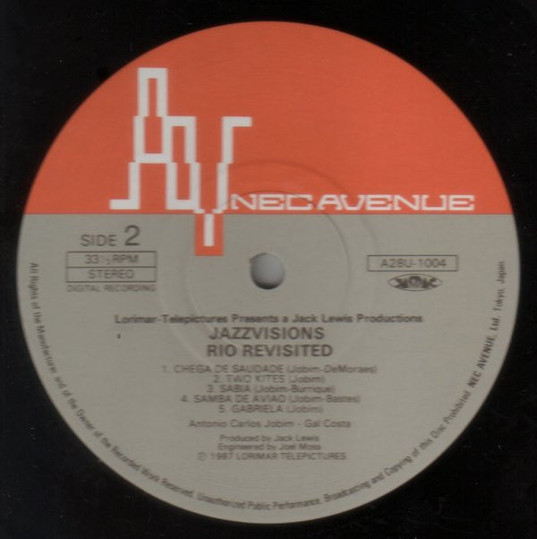 Release: Rio Revisited-Vinyl-Japan-1987-A28U-1004-4322122