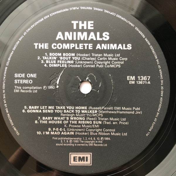 Master Release: The Complete Animals by The Animals