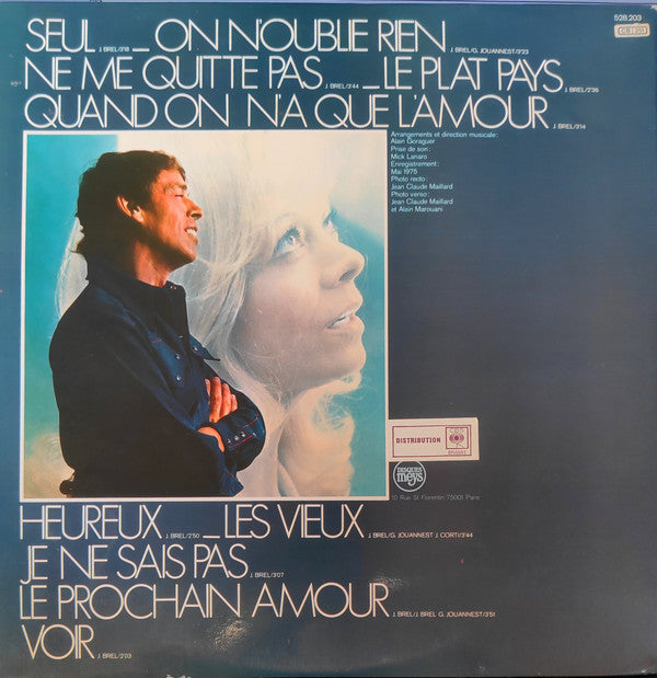Chante Jacques Brel