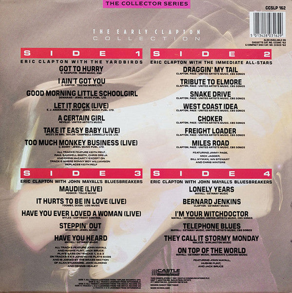 Master Release: The Early Clapton Collection by Eric Clapton