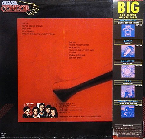Release: Silver Condor-Vinyl-Japan-1981-25AP 2209-4992610