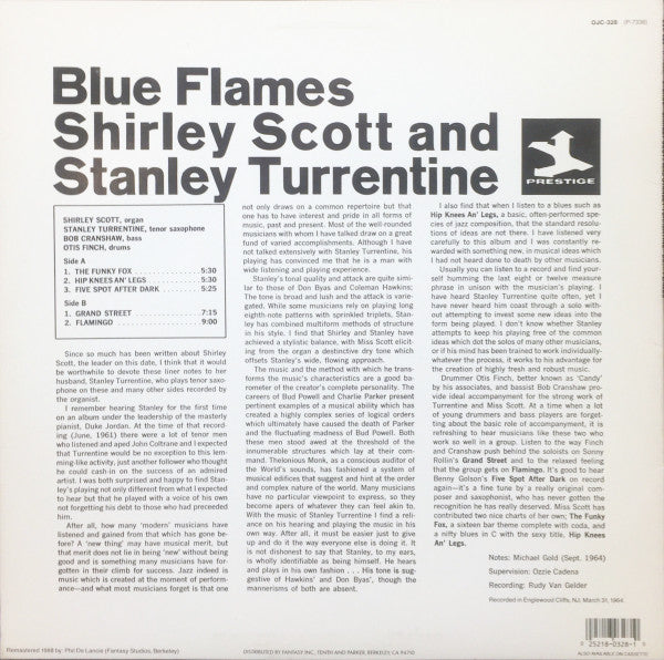 Release: Blue Flames-Vinyl-US-1988-OJC-328, P-7338-3493720