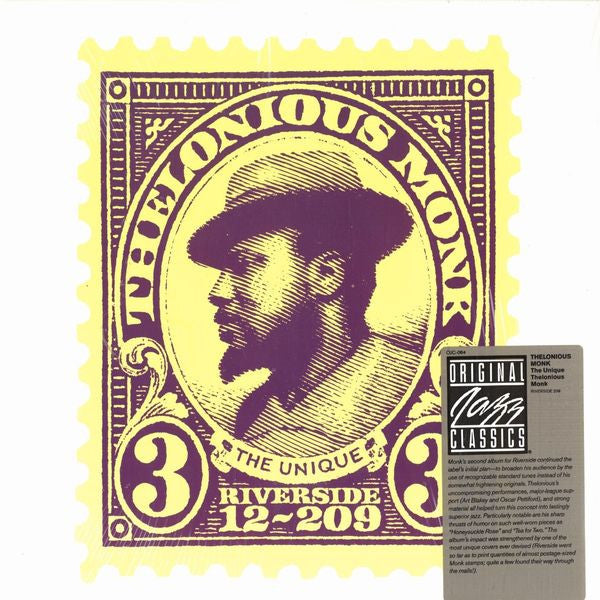 Release: The Unique Thelonious Monk-Vinyl-US-1983-OJC-064, RLP-209-3208403