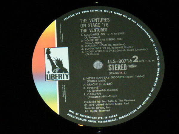 The Ventures On Stage '76