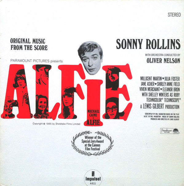 Release: Original Music From The Score "Alfie"-Vinyl-US-1966-AS-9111, A-9111-1585843