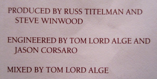 Back In The High Life