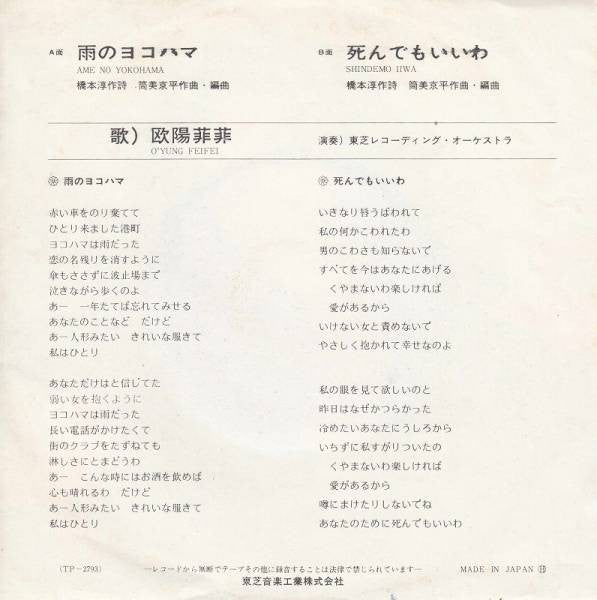 雨のヨコハマ