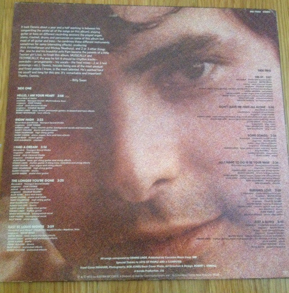 Release: Dennis Linde-Vinyl-US-1973-EKS-75062-4814814