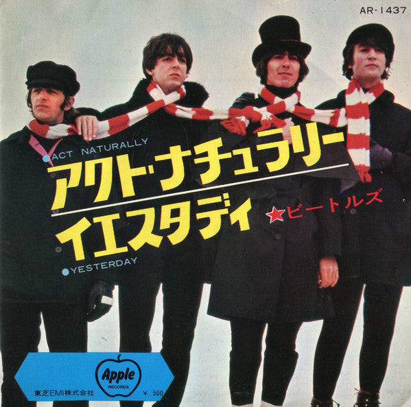 Release: Yesterday / Act Naturally-Vinyl-Japan-1973-AR-1437-7697681
