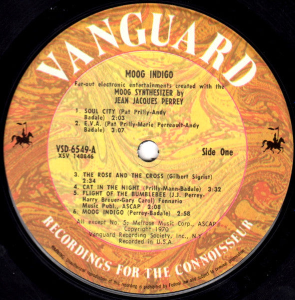 Release: Moog Indigo-Vinyl-US-1970-VSD 6549-9532309