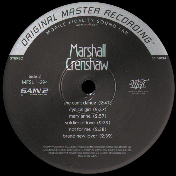 Marshall Crenshaw