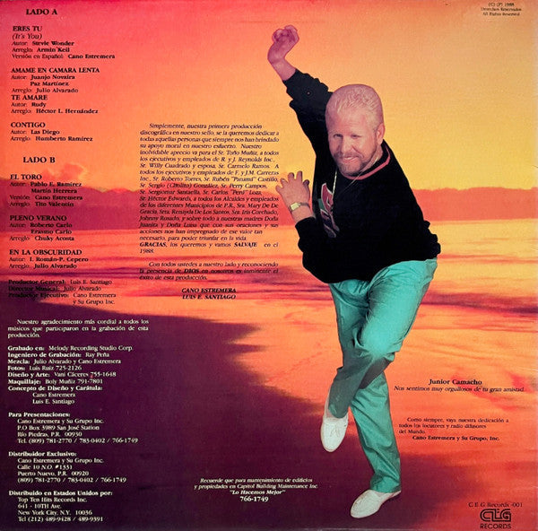 Release: Salvaje! 88-Vinyl-US-1988-CEG Records -001, CEG -001-5139549