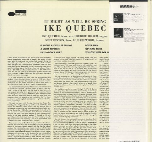 It Might As Well Be Spring