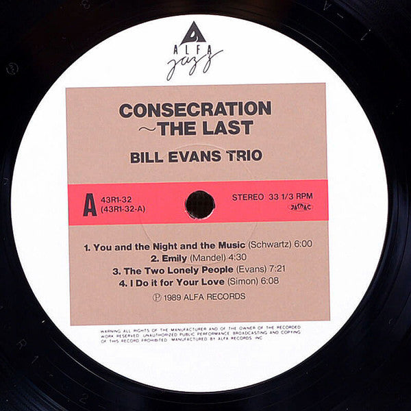 Consecration-The Last