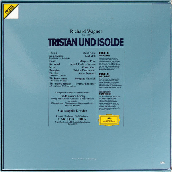 Master Release: Tristan Und Isolde (Handlung In Drei Akten) by Richard Wagner