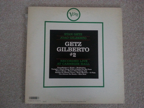 Release: Getz / Gilberto #2-Vinyl-Japan-1986-20MJ 0081-7845788