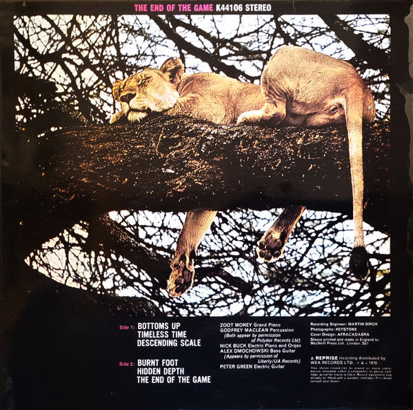 Release: The End Of The Game-Vinyl-UK-None-K44106, K 44106-2315701