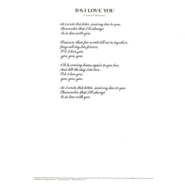 Love Songs = ラヴ・ソングス