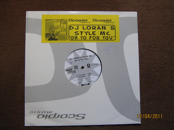 Master Release: Oh Yo For You by DJ Loran