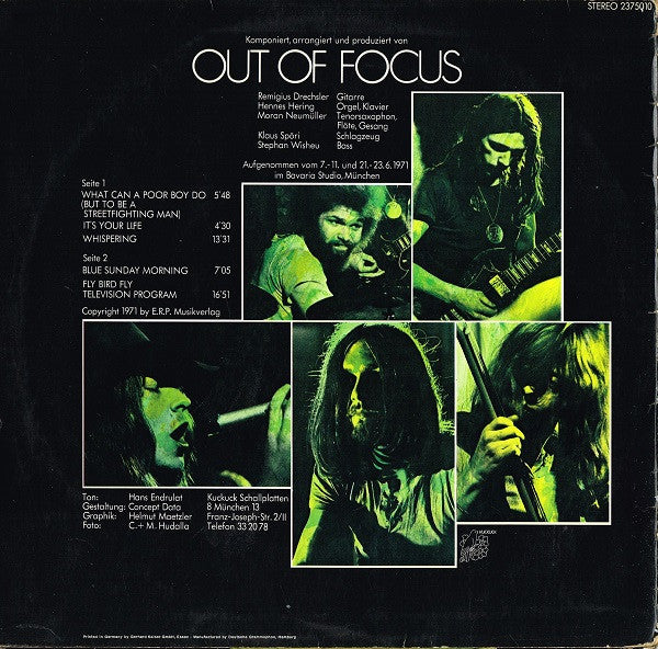 Master Release: Out Of Focus by Out Of Focus