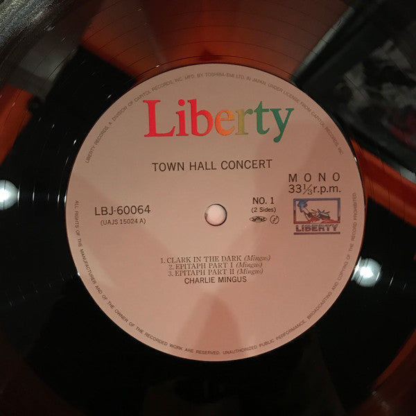Release: Town Hall Concert-Vinyl-Japan-1985-LBJ-60064-9710396