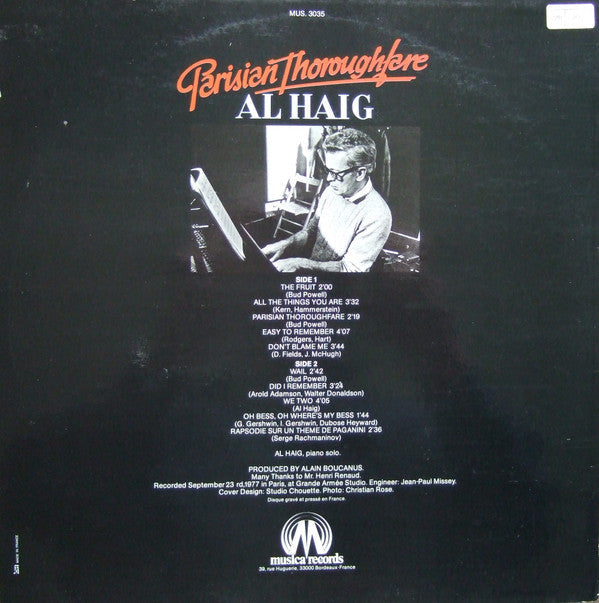 Release: Unknown Release-Vinyl-France-1977-MUS. 3035-7447182