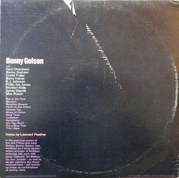Master Release: Blues On Down by Benny Golson