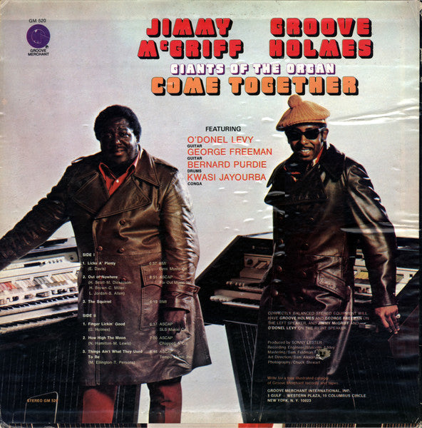 Master Release: Giants Of The Organ Come Together by Jimmy McGriff