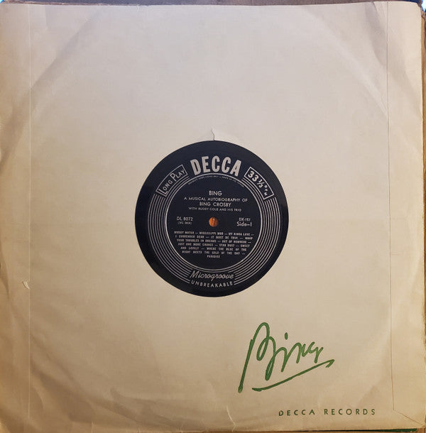 Bing: A Musical Autobiography