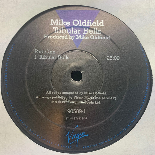 Release: Tubular Bells-Vinyl-US-None-90589-1-3303728