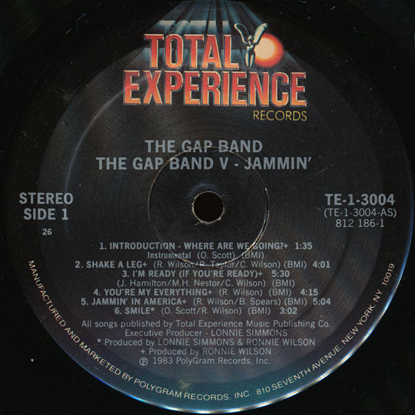 Gap Band V - Jammin'