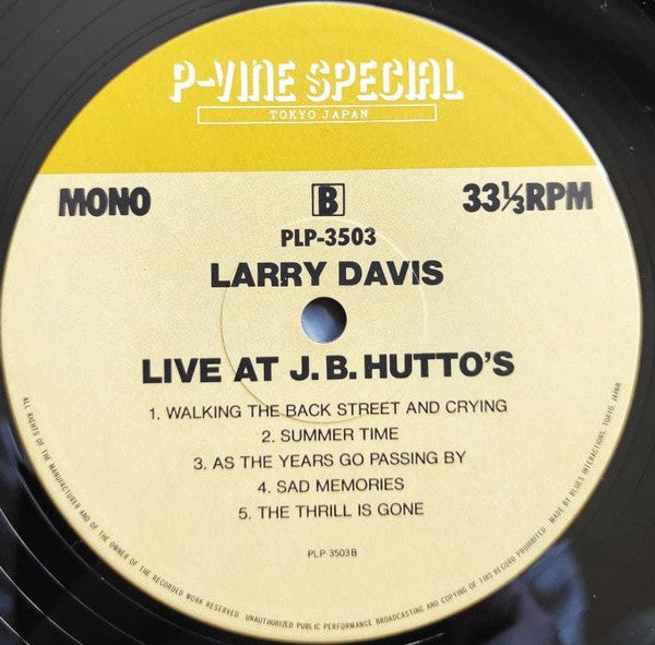 Live At J.B.Hutto's
