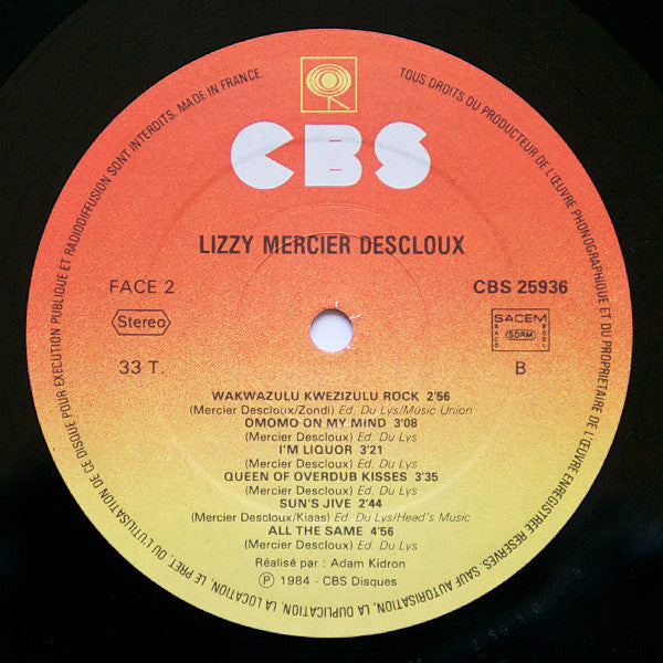 Lizzy Mercier Descloux