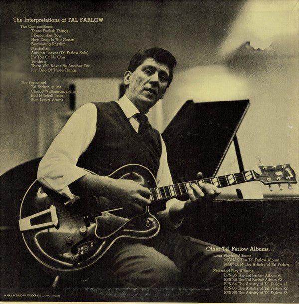 Release: The Interpretations Of Tal Farlow-Vinyl-Japan-1976-MV 2542-5187404