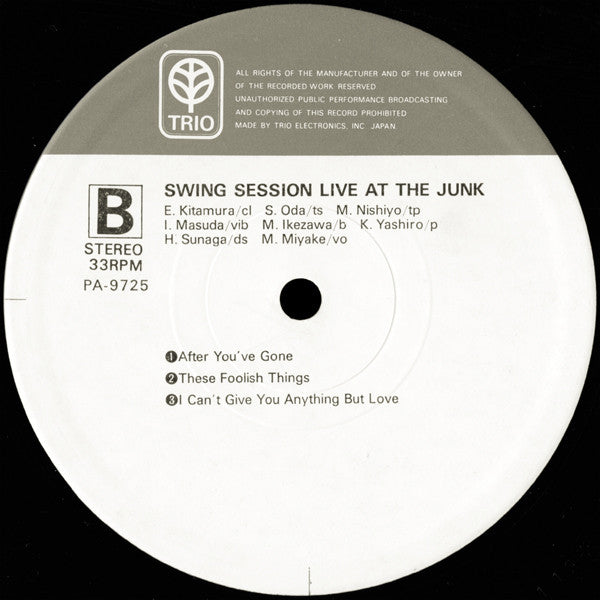 Live At The Junk