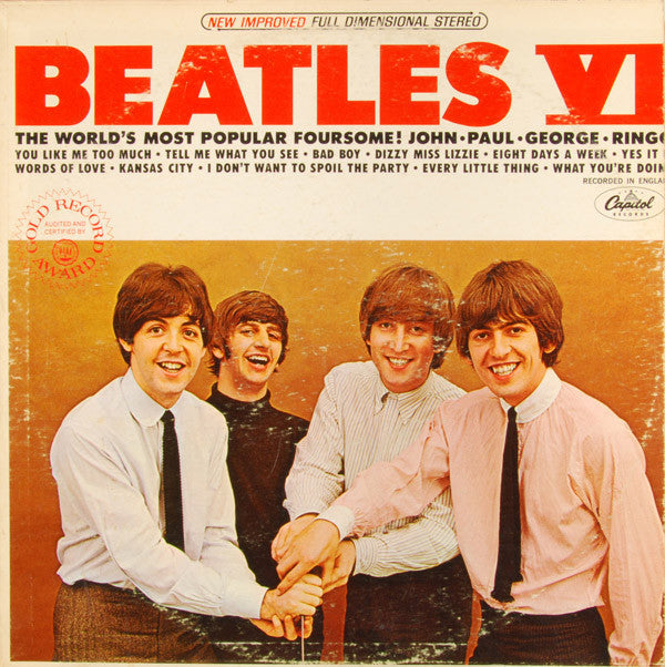 Release: Beatles VI-Vinyl-US-1976-ST-2358, ST 2358-1038993