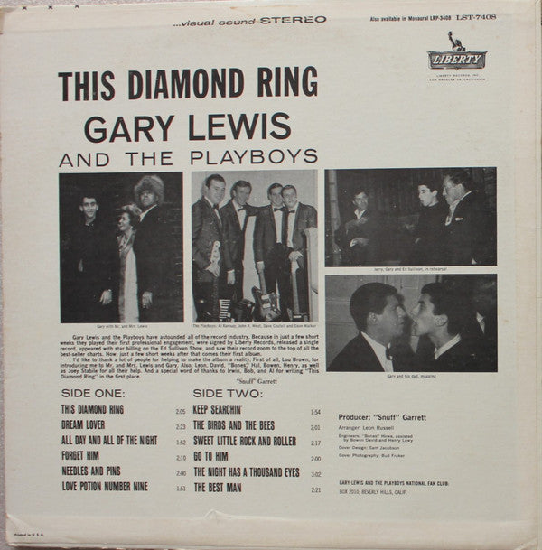 Release: This Diamond Ring-Vinyl-US-1965-LST 7408-6538638