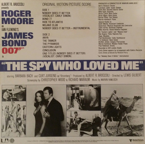 The Spy Who Loved Me (Original Motion Picture Score)