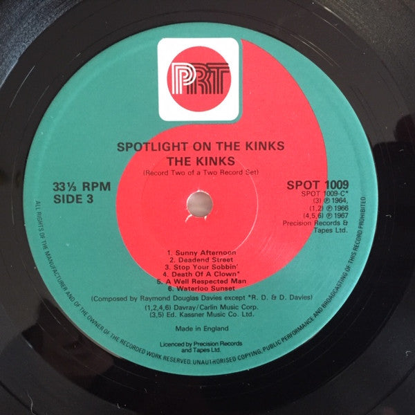 Spotlight On The Kinks