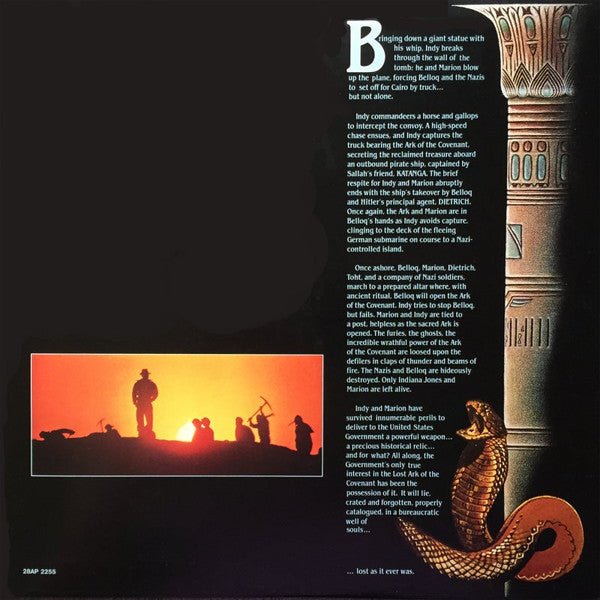 Raiders Of The Lost Ark: The Movie On Record