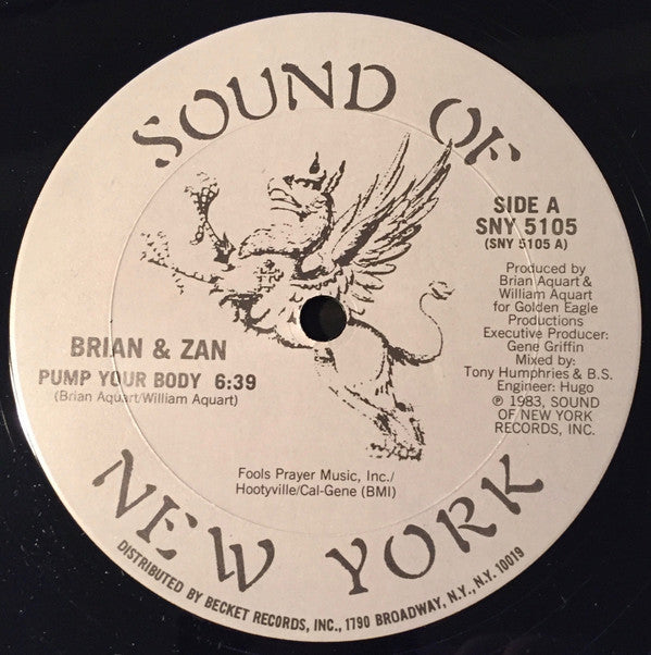 Master Release: Pump  Your Body by Brian & Zan